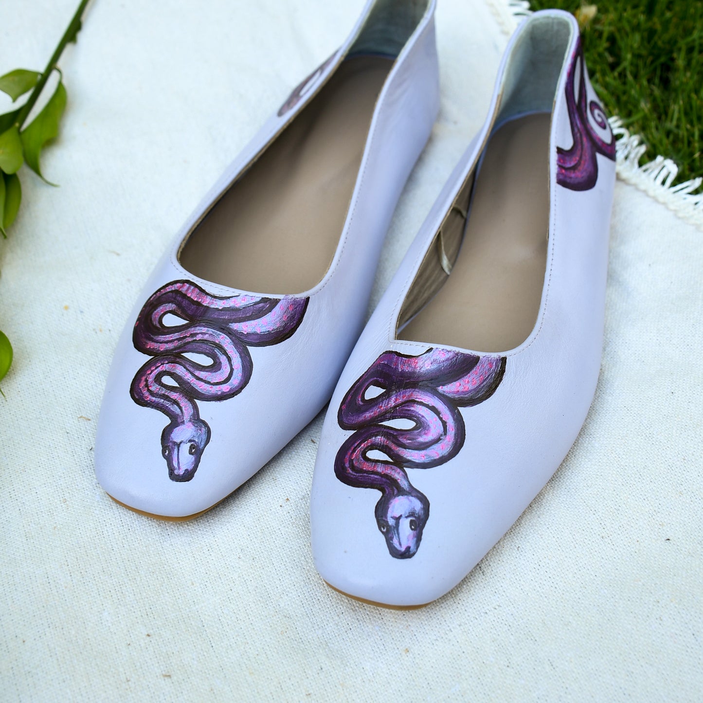 Lavender Ballerina Shoes