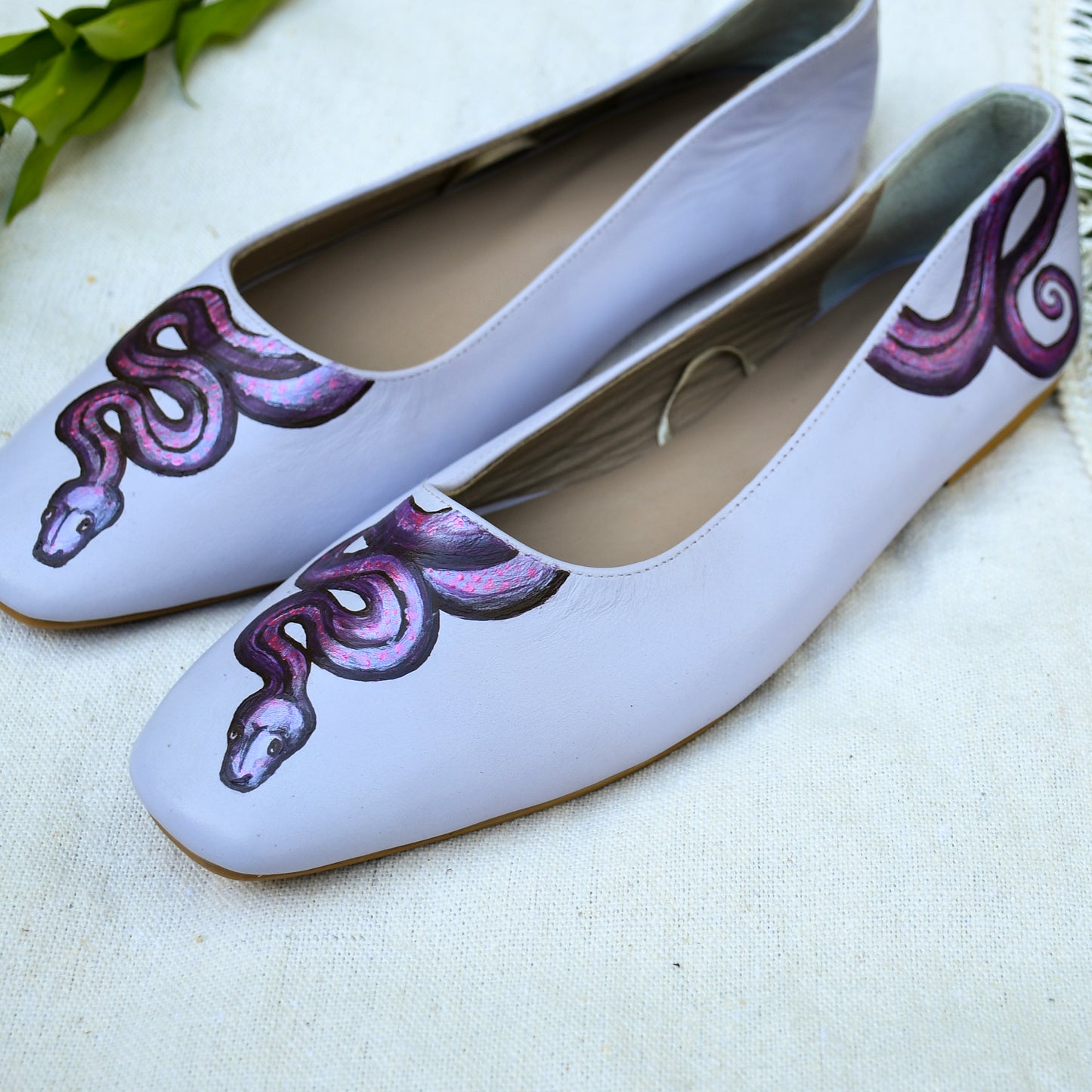 Lavender Ballerina Shoes