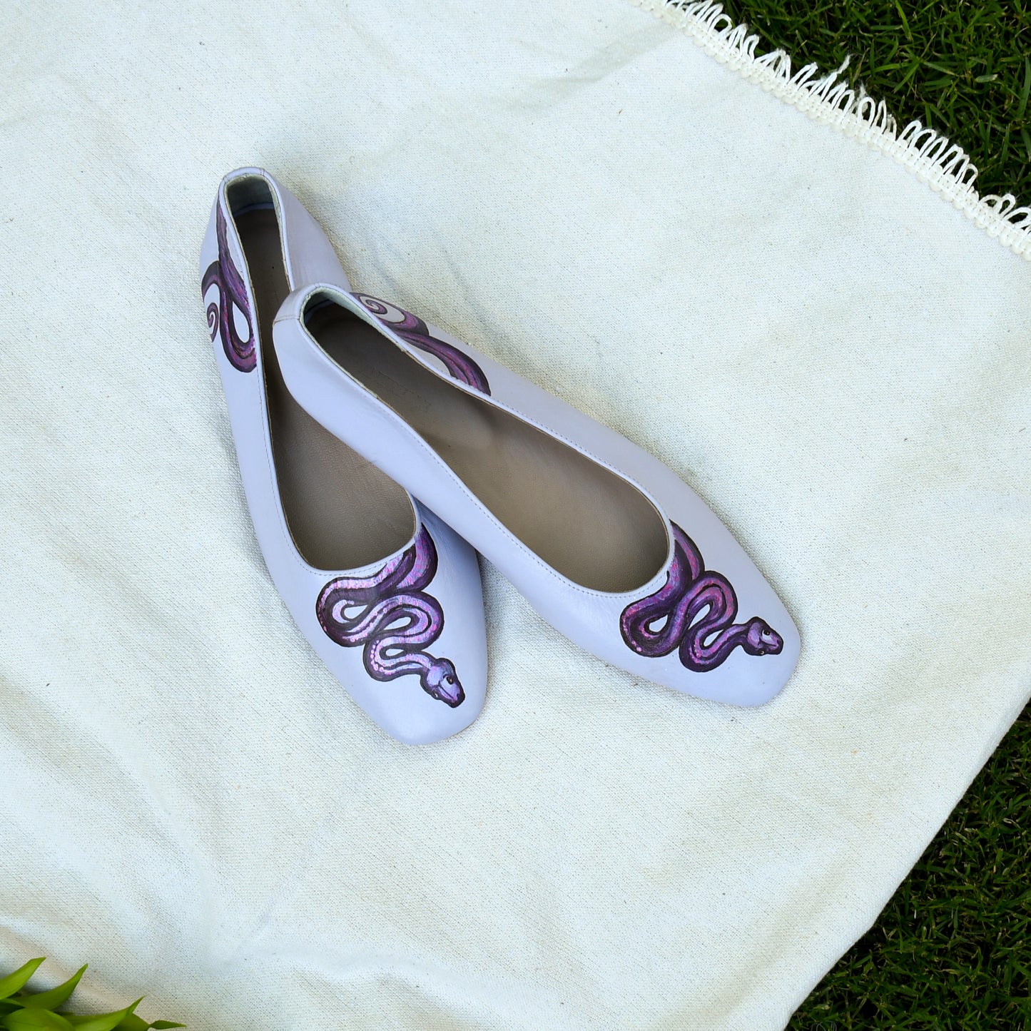 Lavender Ballerina Shoes