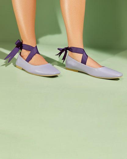 Lavender Ballerina Shoes