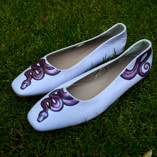 Lavender Ballerina Shoes
