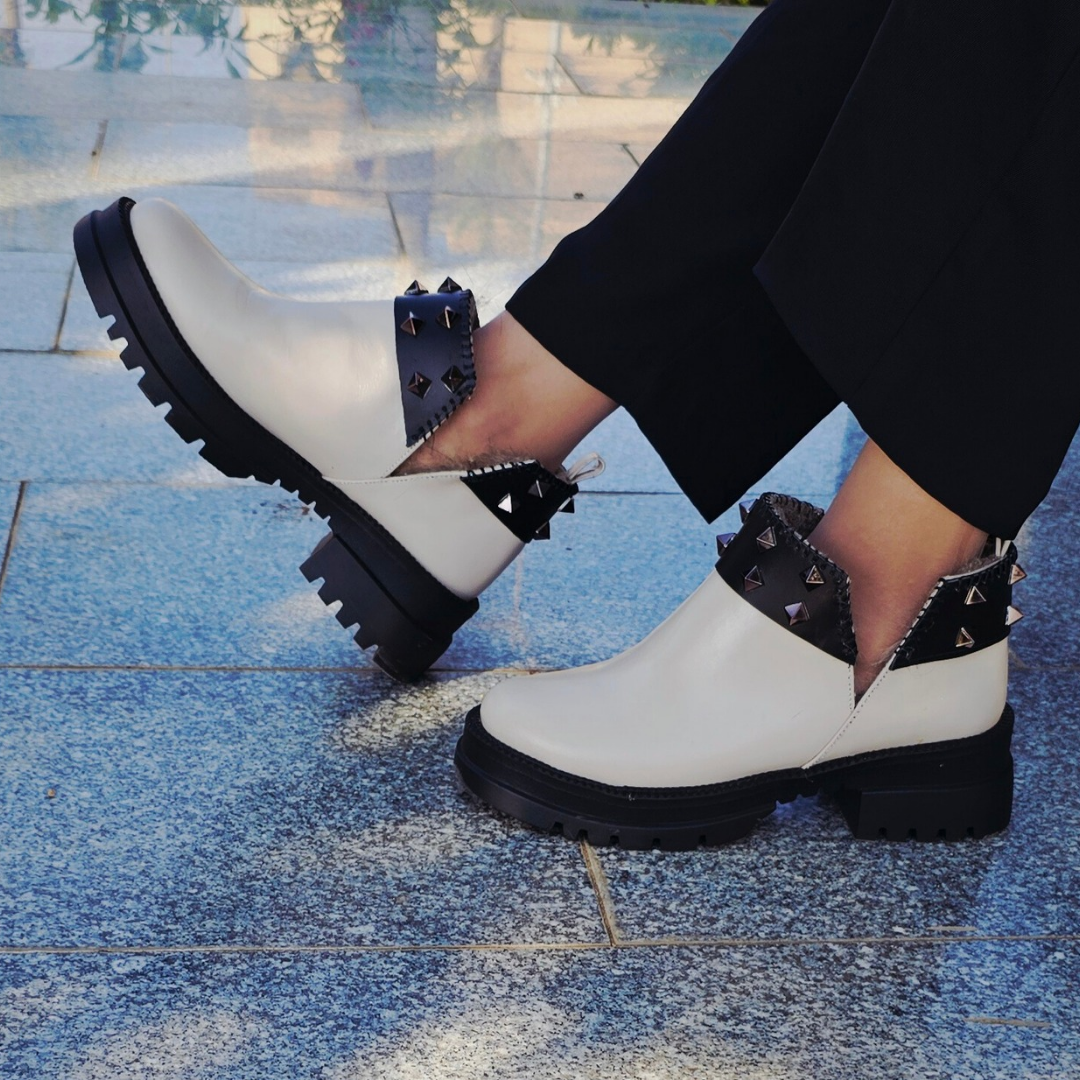 Studded Ankle Boots