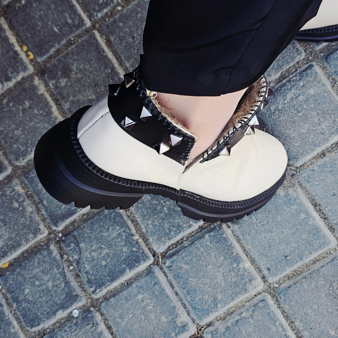 Studded Ankle Boots